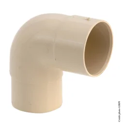 Coude 87.3° Pvc Sable Girpi, Dév.16 Cm Diam.50 Mm