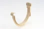 Crochet Bandeau Pour Gouttière Développé 33 Xpci50 Beige Pvc N/A