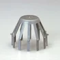 Crapaudine gris pvc D.80mm