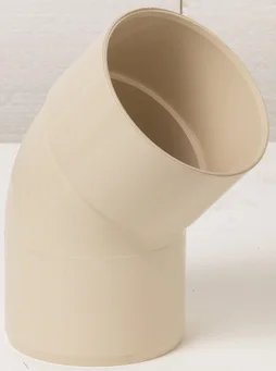 Coude 45° Pvc Sable Girpi, Dév.33 Cm Diam.100 Mm