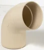 Coude 67.3° Pvc Sable Girpi, Dév.33 Cm Diam.100 Mm