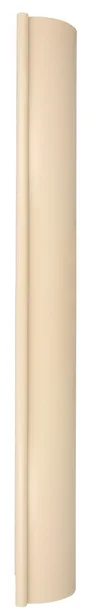 Gouttière Demi-Ronde Pvc Girpi Dév.33 Cm Sable L.4 M