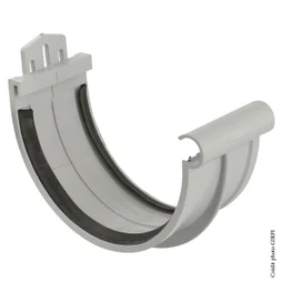 Jonction À Joint Pvc Gris Girpi, Dév.33 Cm