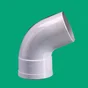Coude 67.3° Pvc Gris Girpi, Dév.16 Cm Diam.50 Mm