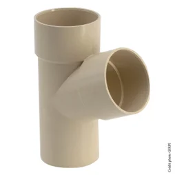 Culotte 67.3° Pvc Sable Girpi, Dév.33 Cm Diam.100 Mm