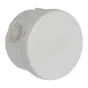 Boîte de dérivation étanche en saillie 4 entrées, DEBFLEX, diam. 85 x H.50 mm
