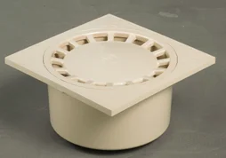 Siphon De Cour En Pvc Sable, Girpi, Larg. 20Cm, Diam. 63 / 75 / 80 / 90 Cm