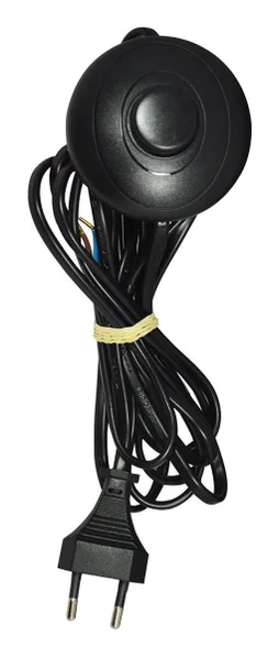 Cordon Et Interrupteur Tibelec, Plastique, Noir 500 W