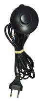 Cordon Et Interrupteur Tibelec, Plastique, Noir 500 W