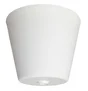 Pavillon Conique Tibelec, Plastique, Blanc