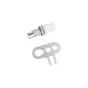 Chape De Suspension Tibelec, Plastique, Blanc