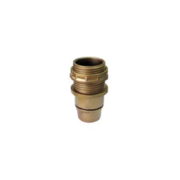Douille 1/2 Filetée E14 Tibelec, Plastique, Or 40 W