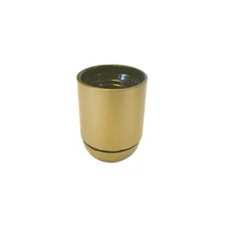 Douille Lisse E27 Tibelec, Plastique, Or 60 W