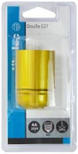 Douille Lisse E27 Tibelec, Plastique, Or 60 W