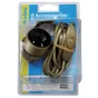 Adaptateur bouteille E27 en plastique, TIBELEC, 60 W or