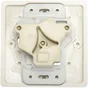 Socle 2P+T 32A, Legrand, Blanc