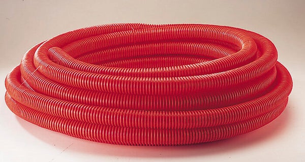 Gaine pour réseaux enterrés JANOFLEX rouge, Diam.40 mm, L.25 m