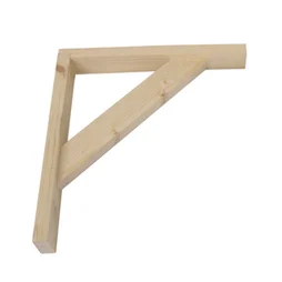 Console Pour Tablette Bois Eco 235X250 Pin Brut