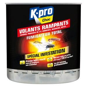 Fumigateur fumigène volants et rampants K.PRO, 10 g