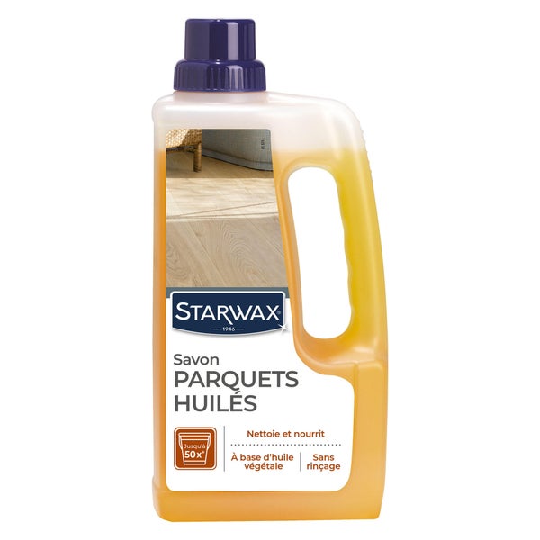 Savon Entretien Parquet Huilé Starwax 1 L