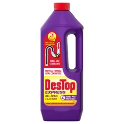 Déboucheur soude en gel Express Destop, 950 ml