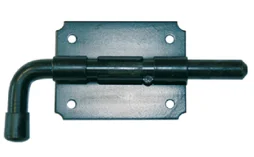 Verrou Pistolet Acier Prépeint, H.60 X L.135 X P.20 Mm