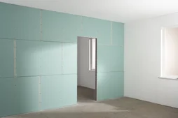 Plaque de plâtre BA 13 L.125 x l.90 cm CE, KNAUF