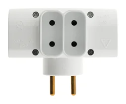 Multiprise Sans Fil, 4 Prises Blanc Zenitech
