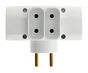 Multiprise Sans Fil, 4 Prises Blanc Zenitech