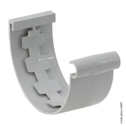 Jonction À Coller Pvc Gris Girpi, Dév.25 Cm