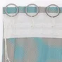 Lot de 12 agrafes tringle à rideau à coudre en plastique, INSPIRE, 20 mm transparent mat