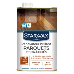 Rénovateur Brillant Parquet Et Stratifié Starwax 1 L
