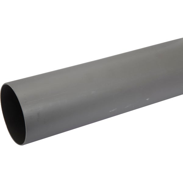Tube PVC d'évacuation Diam. 100 mm, 2m