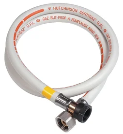 Tuyau caoutchouc gaz bp, garantie 10 ans, L.200 cm GAZINOX