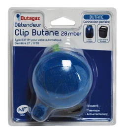 Détendeur Pour Gaz Butane 28 Millibars Pour Bouteilles Cube Et Viseo, Butagaz