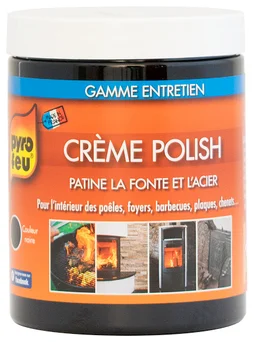 Crème polish noire, PYROFEU, pot de 200 ml