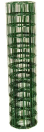 Grillage rouleau soudé vert, H.1.2 x l.20 m, maille 100X100