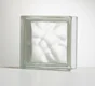 Brique De Verre, Transparent Ondulé Brillant