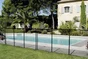 Barrière pvc souple pour piscine AQUALUX, H.125 x l.320 cm