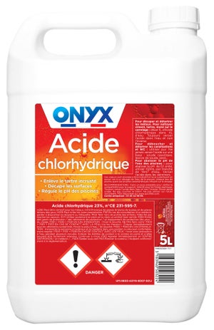 Acide chlorhydrique 23%, ONYX, 5L