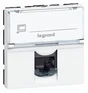 Prise Rj45 Avec Porte-Étiquette Mosaic, Legrand, Blanc