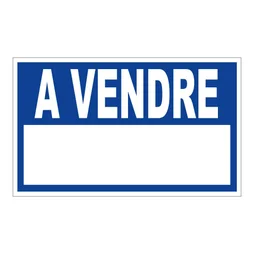 Plaque À Vendre En Plastique