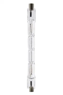Ampoule halogène tube crayon R7S 78 mm verre 80W = 1400Lm 2900K OSRAM
