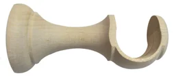Support Tringle À Rideau Système D Couleur, 28 Mm Ivoire Verni Inspire