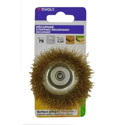 Brosse Coupe Perceuse Pour Métal Tivoly, Diam.75 Mm