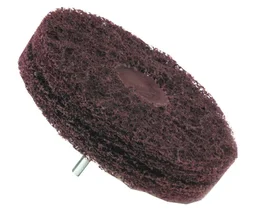 Roue Mousse Abrasive Pour Métal Tivoly, Diam.127 Mm