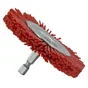Polybrosse Rouge Circulaire Pour Bois Tivoly, Diam.100 Mm