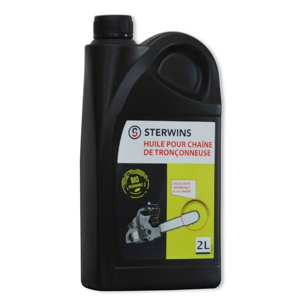 Huile pour chaîne tronçonneuse, STERWINS, 2 L