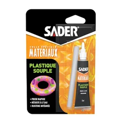 Colle d'assemblage plastique souple sader tube 12ml