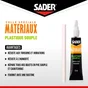 Colle d'assemblage plastique souple sader tube 12ml